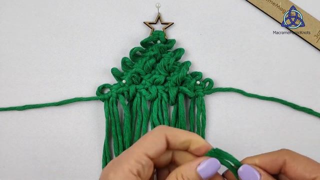DIY Macrame Christmas Tree ? | Christmas Decoration project смотреть онлайн