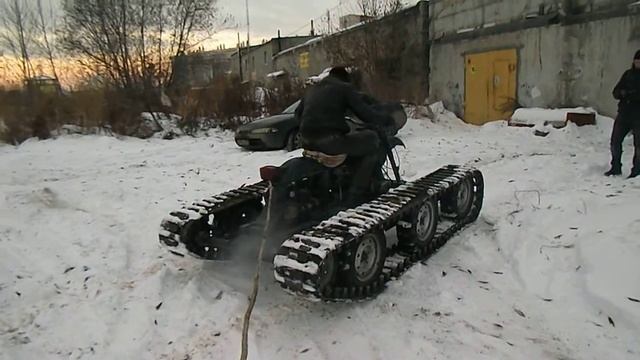 Гусеницы на Урал самоделка смотреть онлайн