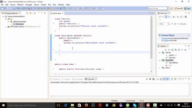 Instance Initialization Block in Java смотреть онлайн