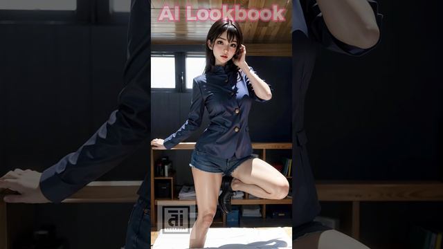 Utaha Kasumigaoka | 4K AI Art | AI lookbook смотреть онлайн