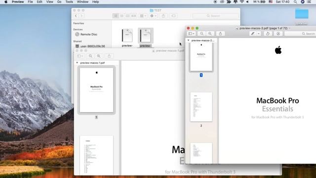 Редактирование PDF файлов на Apple Mac через Preview смотреть онлайн
