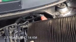 How to change / replace air filter on your Honda Fit - замена воздушного фильтра