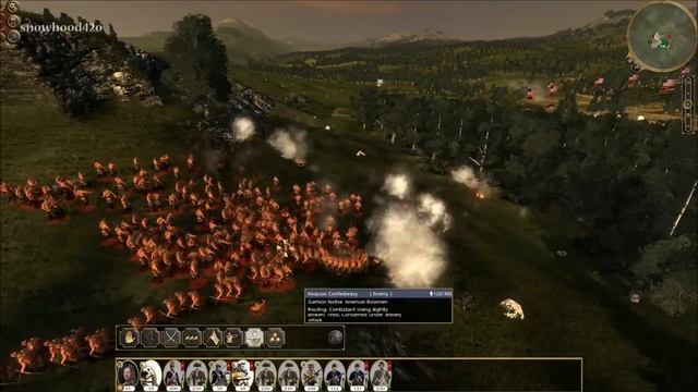 USA Empire TW Darthmod ep 4 "The First Fight With The Natives" смотреть онлайн