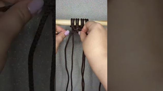 Плетём полукруг. МК. Макраме. смотреть онлайн