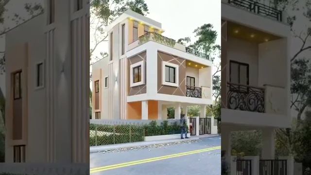 3D house drawing with the help of enginner #autocad #revit #very #sketchup #haryana смотреть онлайн