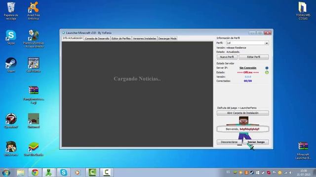 Descargar Launcher Fenix Minecraft[SOLUCIÓN DEL JAVA] смотреть онлайн