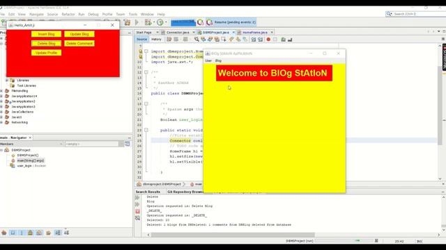 DBMS Project || JAVA AWT || MYSQL || Core DBMS Concepts смотреть онлайн