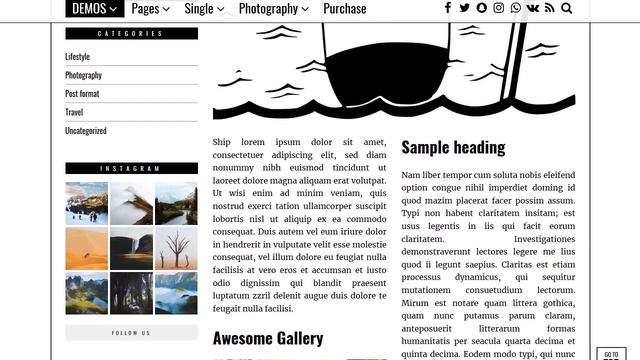The Fox - Modern Magazine WordPress Theme смотреть онлайн