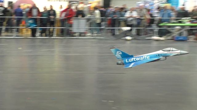 AMAZING RC EUROFIGHTER JET FOR INDOOR FLIGHT / LIGHT-WEIGHT SCALE MODEL JET IS PRESENTED / 2017 смотреть онлайн