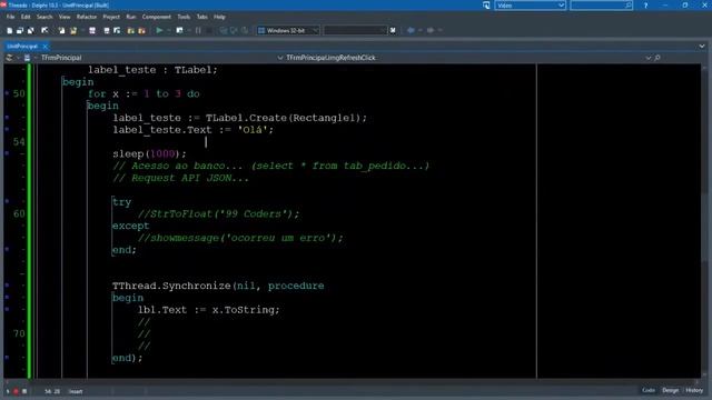Como trabalhar com threads no Delphi смотреть онлайн