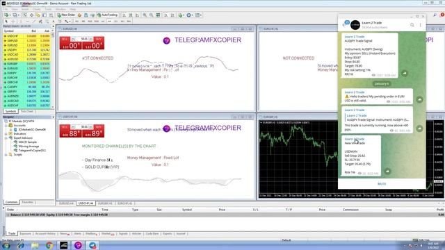 How to execute signals from Telegram to mt4 /mt5 Automatically ? смотреть онлайн