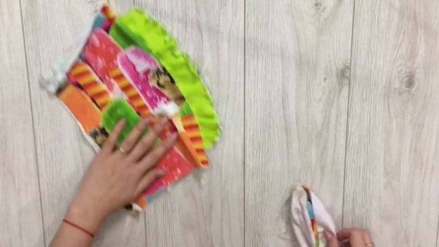 Как сшить шорты для девочки с оборками |TIM_hm| смотреть онлайн