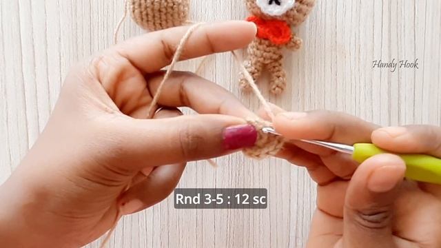 crochet mini teddy bear |easy amigurumi bear #crochet #crochetamigurumi #crocheting #crochetbear смотреть онлайн