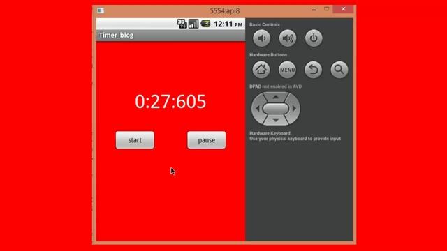 Creating Timer In Android