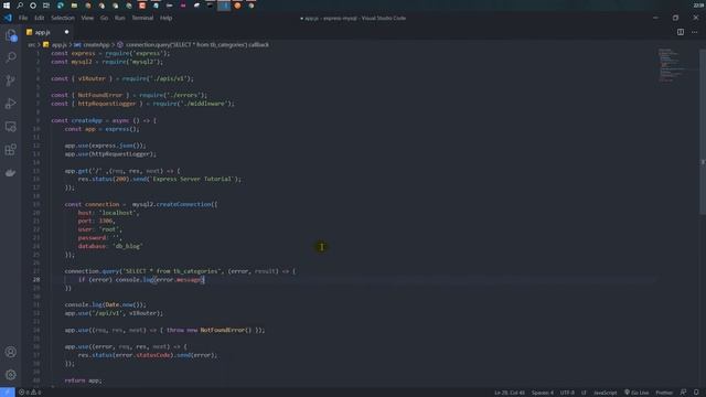 #5. ExpressJS Dan MySQL (CRUD): Get Categories Di MySQL Dengan Express смотреть онлайн