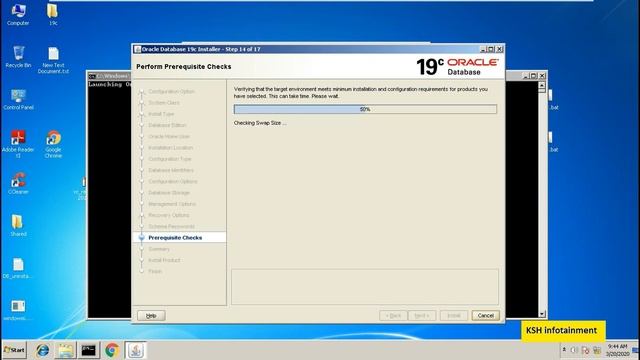 Oracle 19c Database installation on Windows смотреть онлайн
