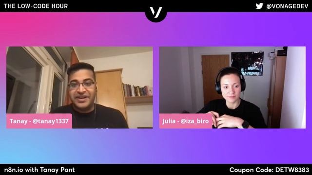 Exploring n8n.io with Guest Tanay Pant | Low-Code Hour смотреть онлайн