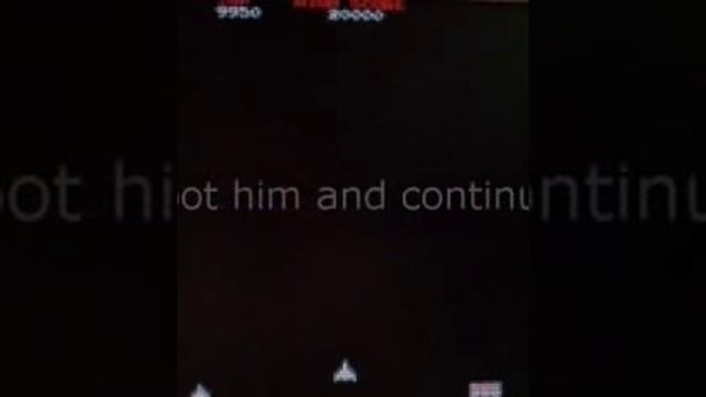 Galaga Coin-op Arcade Game trick - no shooting bees glitch смотреть онлайн