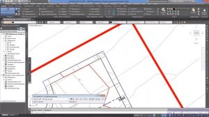 Формирование плана организации рельефа инструментами профилирования в Civil3D