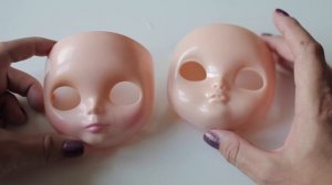 Кастом Блайз Blythe. Разбираем голову, красим веки, делаем спящие глаза.