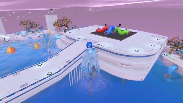 ASTRO's PLAYROOM- Jumping Splash! / Фонтан прыжков! Трофей смотреть онлайн