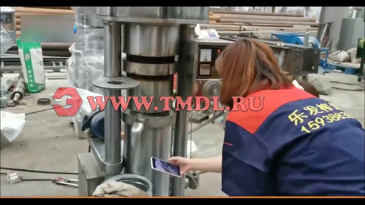 Гидравлическая шнековый маслопресс холодного отжима цена