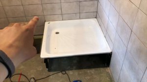 Карниз для душевого поддона своими руками