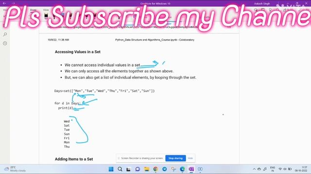 Lecture-4: Sets | Python - Data Structures and Algorithms Course | Data Science -Placement-22 Pytho смотреть онлайн