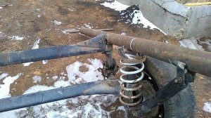 Прицеп из балки ВАЗ 2109 2115 с подвеской
