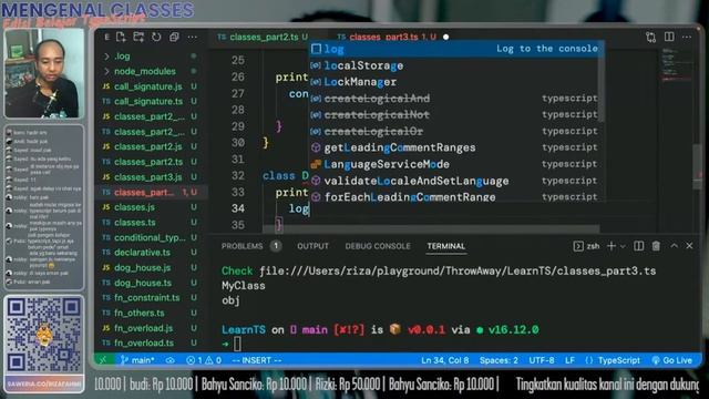 ? Mengenal Classes Bagian 3 - Edisi Belajar TypeScript смотреть онлайн