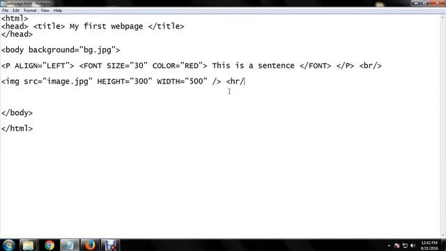 Lesson-5 How to add Horizontal Line in HTML (In Hindi) смотреть онлайн