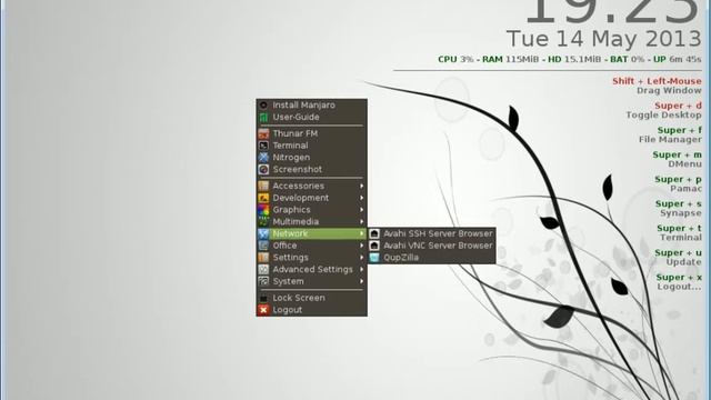 Manjaro Linux Openbox 0.8.5 Presentation смотреть онлайн