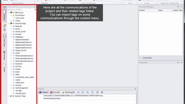 Galileo 10: User Interface Tutorial смотреть онлайн