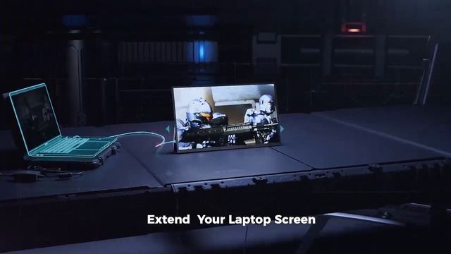 UPERFECT 18 UMax 18.5" Computer Monitor Portable 120hz Display FHD With Type C Mini HDMI VESA Swive смотреть онлайн