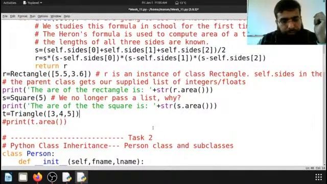 CF Lab | 1 Jan | Part 1 | Inheritance | Objects | Classes | Python смотреть онлайн