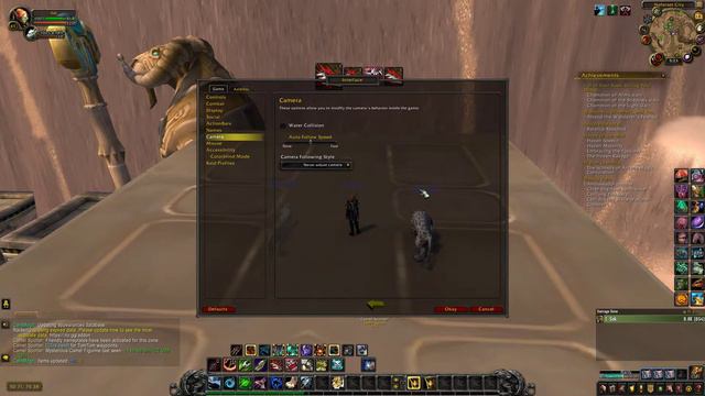 World of Warcraft - Camera settings смотреть онлайн