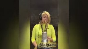 Красивая игра на саксафоне