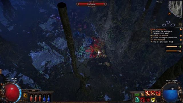 Path of Exile Part 19 -Maligaro's Spike and lots of Spiders смотреть онлайн