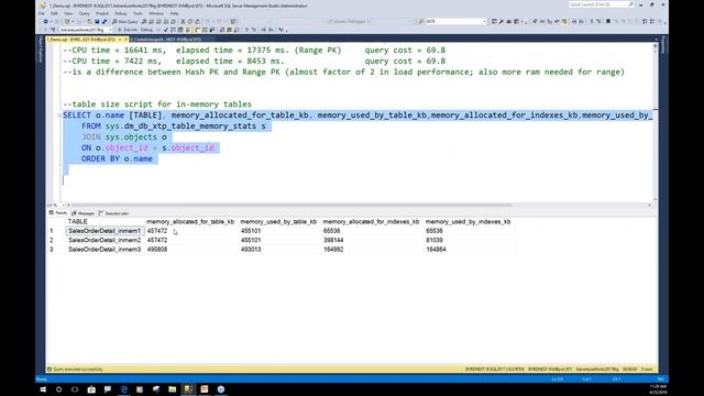 In Memory Indexes not the same cup of tea as disk based! смотреть онлайн