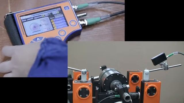 Балансировка с помощью виброанализатора ViAna-1 смотреть онлайн