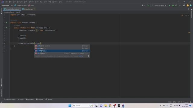 #6 Java LinkedList for Beginners смотреть онлайн