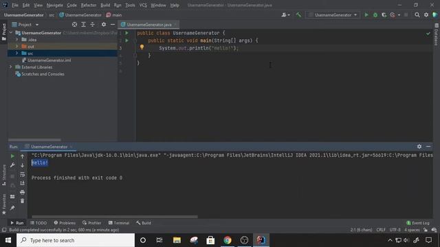Java 2 Online, Getting Started with IntelliJ смотреть онлайн