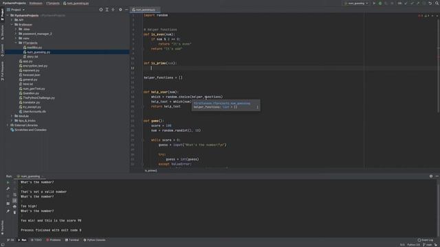 Creating Python Projects #2 - Number Guessing смотреть онлайн