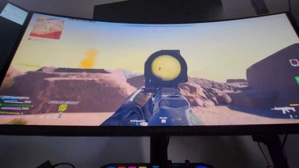 MONITOR ALIENWARE 34 QD-OLED AW3423DWF Victoria Warzone 2