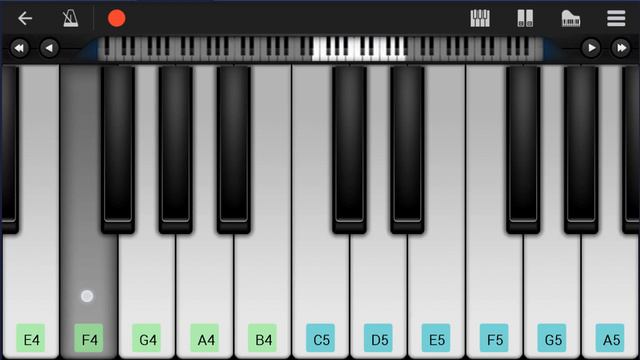 Mobile Piano Tutorial: How to play Moon River by Audrey Hepburn смотреть онлайн