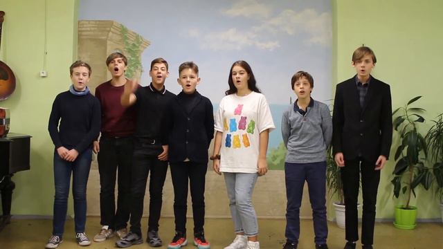 Видеооткрытка ко Дню учителя от 7А класса