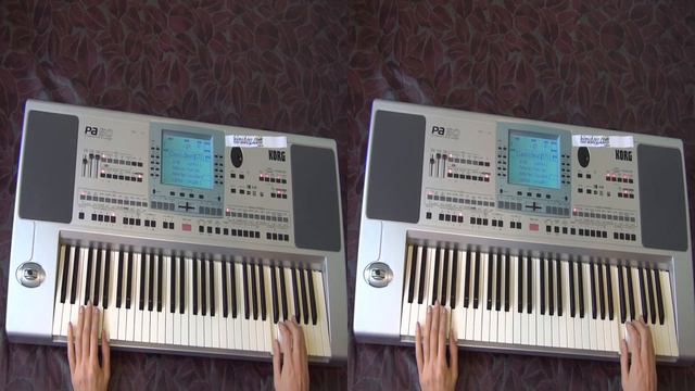 KORG Pa 50 professional arranger synth performing Classic Beat music in 3D 4K UHD смотреть онлайн