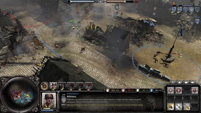 Company Of Heroes 2 : The Western Front Armies 4v4 Multiplayer Gameplay - Eat Assault Engineers! смотреть онлайн