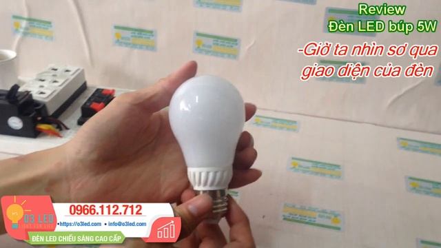 Đèn LED búp 5W: Thông số và hướng dẫn lắp смотреть онлайн