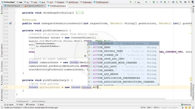 Firebase Social Media App - 07 Edit User Profile смотреть онлайн